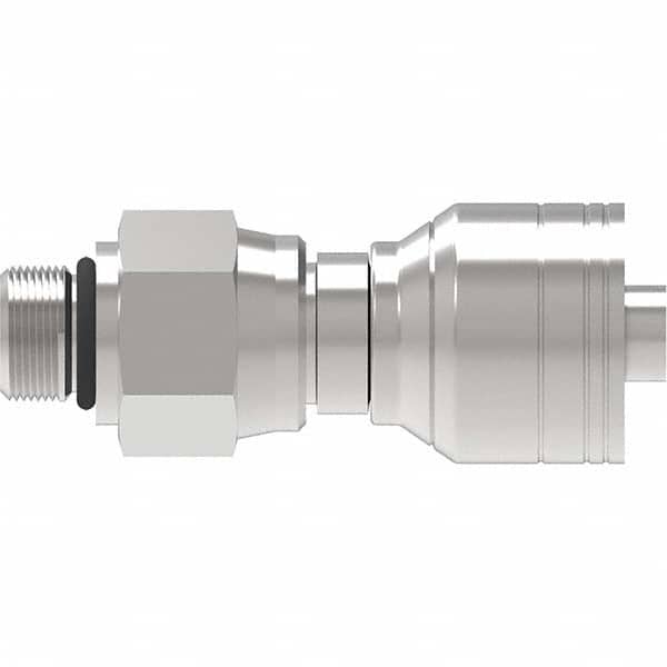 Eaton - Hydraulic Hose Fittings & Couplings Type: Male Straight Thread O-Ring Swivel Hose Diameter: 9/16 (Inch) - USA Tool & Supply