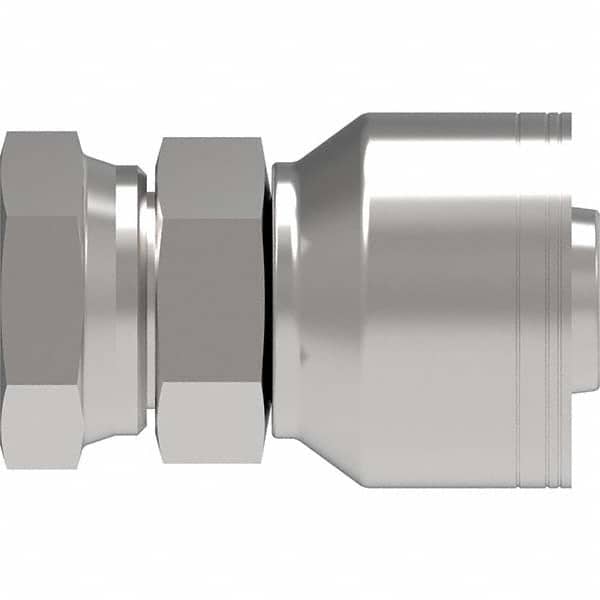 Eaton - Hydraulic Hose Fittings & Couplings Type: Female Straight Pipe Swivel Hose Diameter: 1-1/4 (Inch) - USA Tool & Supply