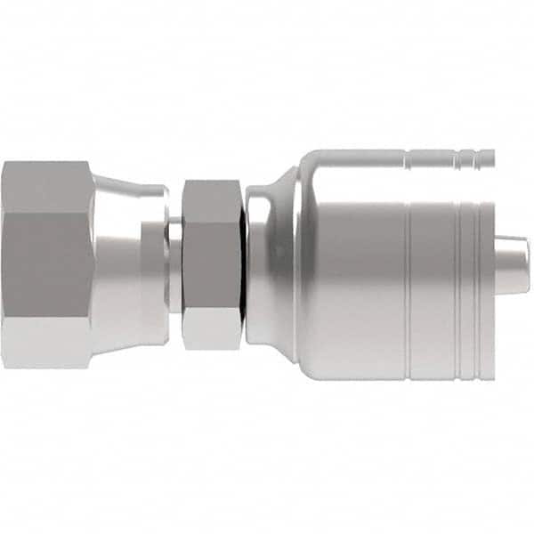 Eaton - Hydraulic Hose Fittings & Couplings Type: Female Straight Pipe Swivel Hose Diameter: 3/8 (Inch) - USA Tool & Supply