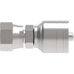 Eaton - Hydraulic Hose Fittings & Couplings Type: Female Straight Pipe Swivel Hose Diameter: 3/8 (Inch) - USA Tool & Supply