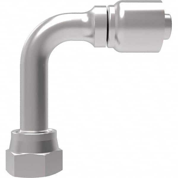 Eaton - Hydraulic Hose Fittings & Couplings Type: Female SAE 45 Degree Swivel, 90 Degree Elbow Hose Diameter: 5/8 (Inch) - USA Tool & Supply