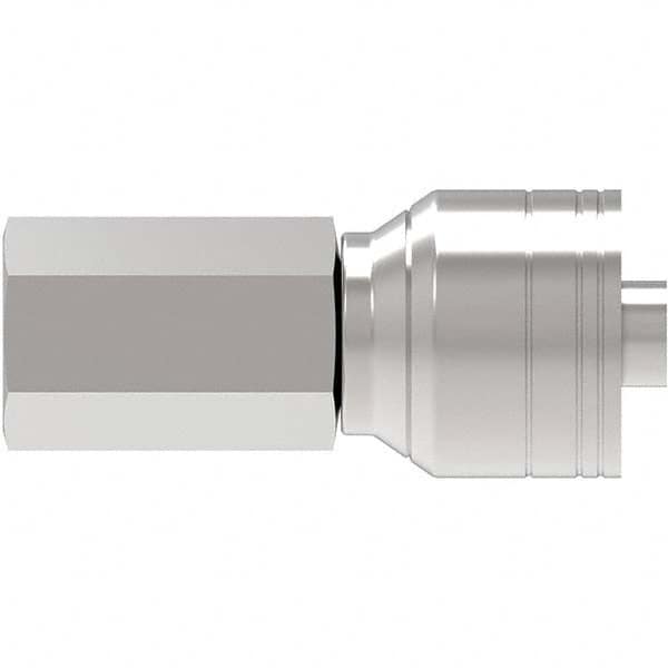 Eaton - Hydraulic Hose Fittings & Couplings Type: Female Pipe Rigid Hose Diameter: 1/4 (Inch) - USA Tool & Supply