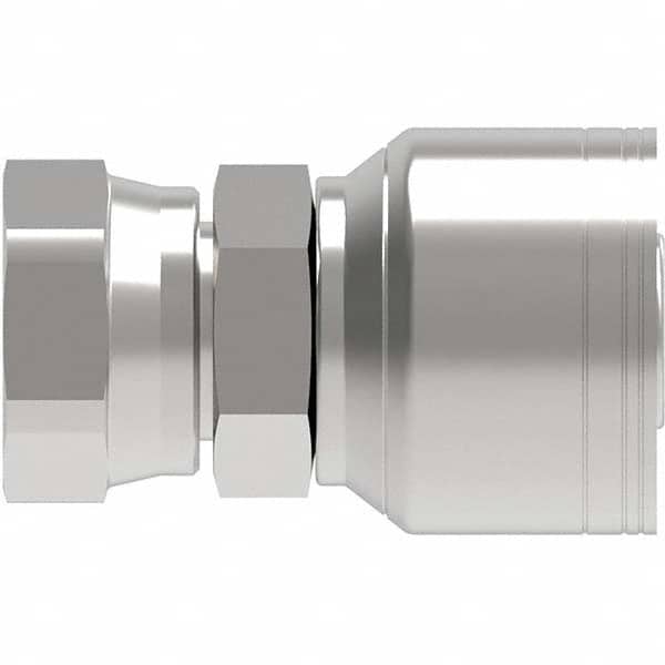 Eaton - Hydraulic Hose Fittings & Couplings Type: Female JIS 30 Flare Swivel Straight Hose Diameter: 1/2 (Inch) - USA Tool & Supply