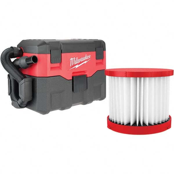 Milwaukee Tool - Wet/Dry Vacs Power Type: Battery Type: Portable - USA Tool & Supply