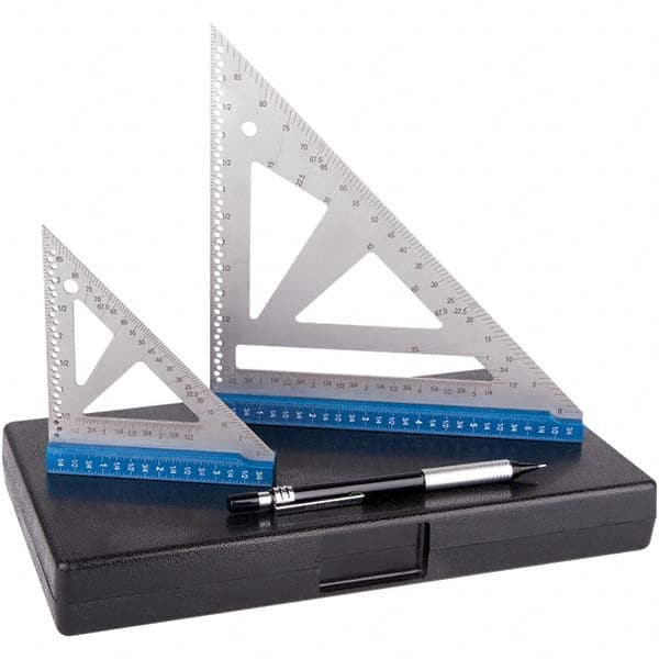 Fowler - Square Sets Blade Length (Inch): 4 Blade Length (Decimal Inch): 4.0000 - USA Tool & Supply