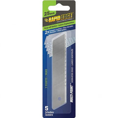 Rapid Edge - Knife Blades Type: Snap Blade Material: Carbon Steel - USA Tool & Supply