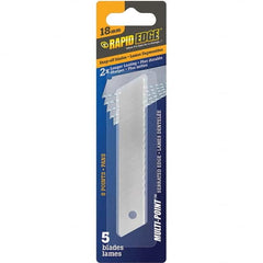 Rapid Edge - Knife Blades Type: Snap Blade Material: Carbon Steel - USA Tool & Supply