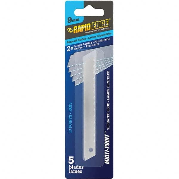 Rapid Edge - Knife Blades Type: Snap Blade Material: Carbon Steel - USA Tool & Supply