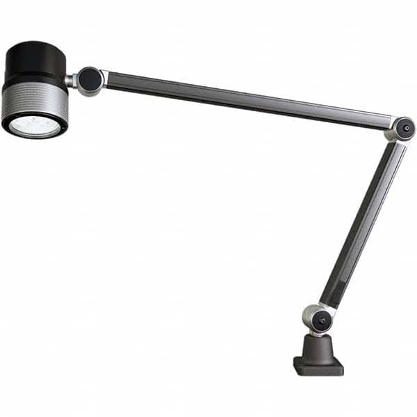 Waldmann Lighting - Machine Lights Machine Light Style: Spot with Arm Mounting Type: Attachable Base - USA Tool & Supply