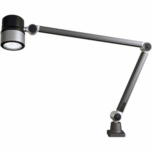 Waldmann Lighting - Machine Lights Machine Light Style: Spot with Arm Mounting Type: Attachable Base - USA Tool & Supply