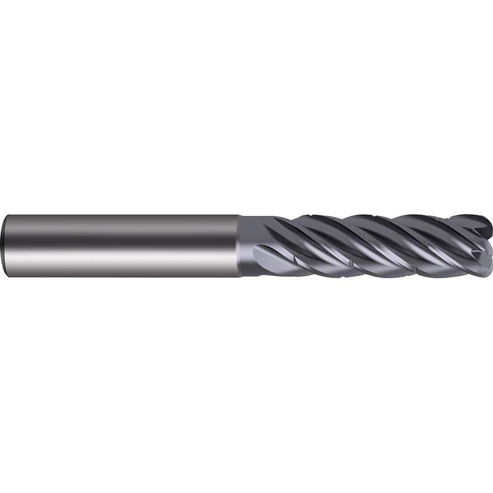 Guhring - 8mm Diam 5 Flute Carbide 1mm Corner Radius End Mill - USA Tool & Supply