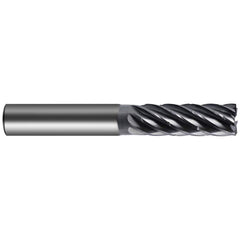 Guhring - 3/8" Diam 7 Flute Carbide 0.008" Chamfer Width End Mill - USA Tool & Supply
