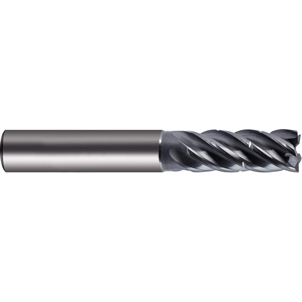 Guhring - 8mm Diam 5 Flute Carbide 0.16mm Chamfer Width End Mill - USA Tool & Supply