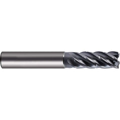 Guhring - 8mm Diam 5 Flute Carbide 0.16mm Chamfer Width End Mill - USA Tool & Supply
