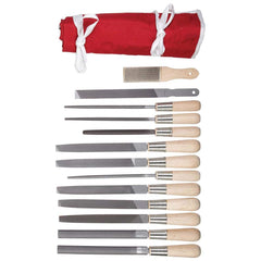 Simonds File - File Sets File Set Type: American File Types Included: Flat; Half Round; Round; Square; Knife - USA Tool & Supply