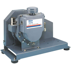 Welch - Rotary Vane-Type Vacuum Pumps; Horsepower: N/A ; Voltage: N/A ; Cubic Feet per Minute: 23.00 ; Length (Decimal Inch): 26.0000 ; Width (Decimal Inch): 12.3000 ; Height (Inch): 18.8 - Exact Industrial Supply