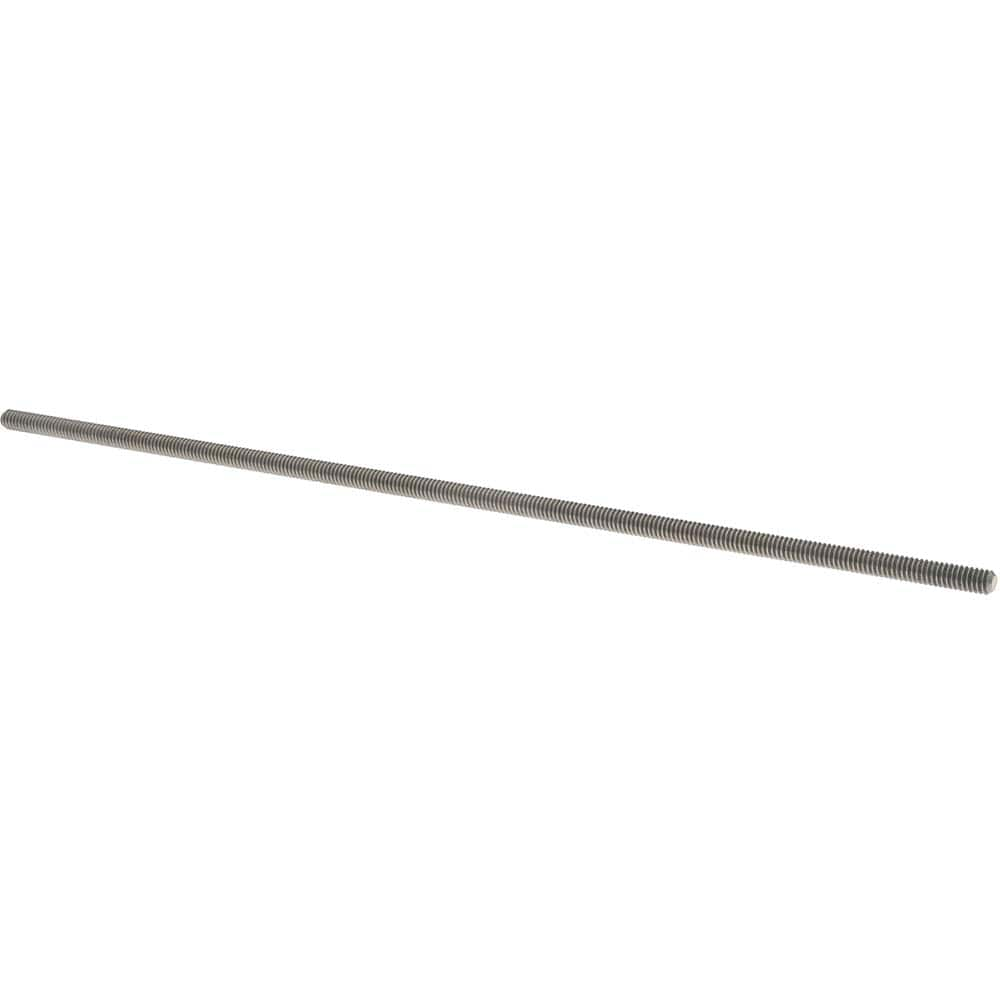 Made in USA - Threaded Rods Material: Titanium Thread Size: 3/8-16 (Inch) - USA Tool & Supply