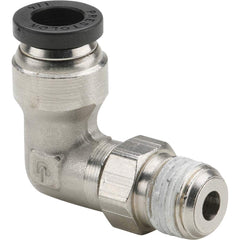 Parker - Metal Push-To-Connect Tube Fittings Type: Male Swivel Elbow Tube Outside Diameter (Inch): 1/2 - USA Tool & Supply