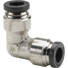 Parker - Metal Push-To-Connect Tube Fittings Type: Union Elbow Tube Outside Diameter (Inch): 3/8 - USA Tool & Supply