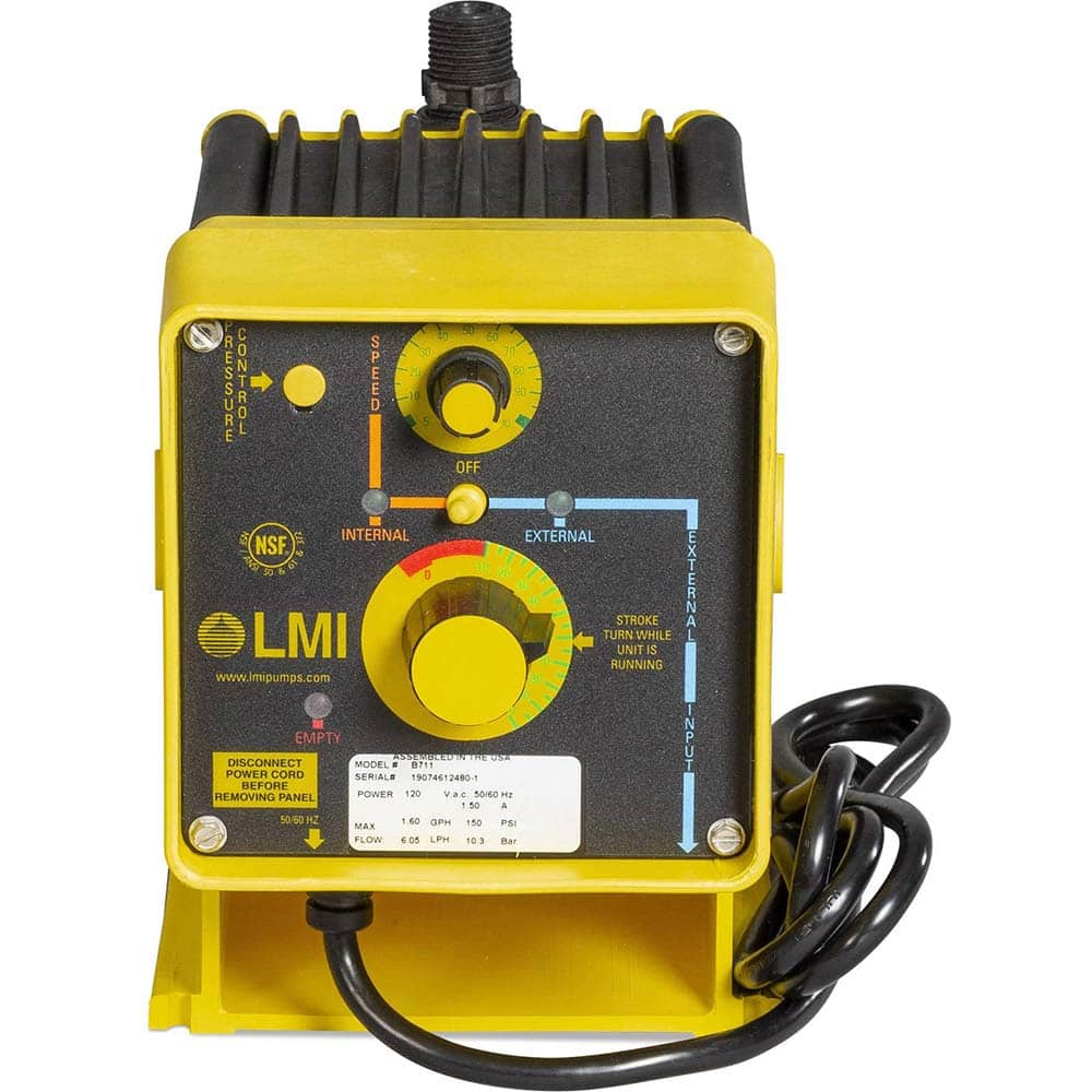 LMI - Metering Pumps Type: Chemical GPH: 4.000 - USA Tool & Supply