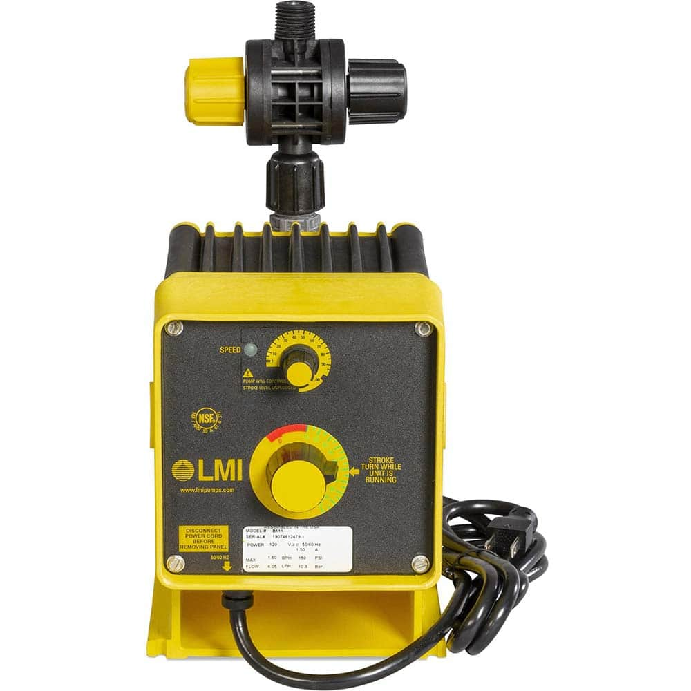 LMI - Metering Pumps Type: Chemical GPH: 7.000 - USA Tool & Supply