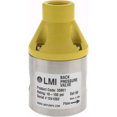 LMI - Metering Pump Accessories Type: Back Pressure Valve For Use With: Metering Pumps - USA Tool & Supply