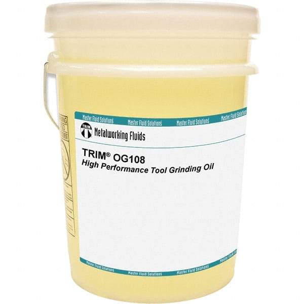 Master Fluid Solutions - 5 Gal Pail Cutting & Grinding Fluid - Straight Oil - USA Tool & Supply