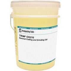 Master Fluid Solutions - 5 Gal Pail Cutting & Grinding Fluid - Straight Oil - USA Tool & Supply