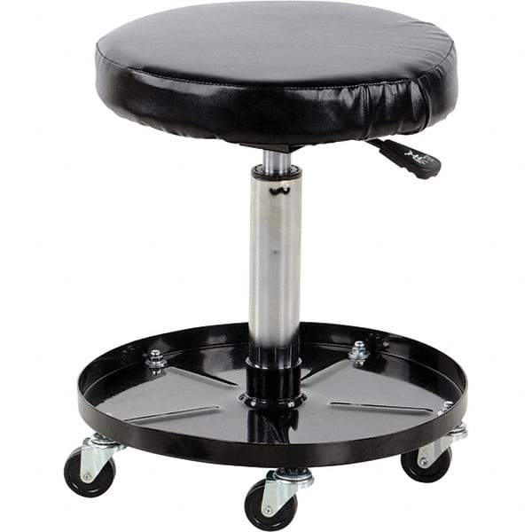 Vestil - Swivel & Adjustable Stools Type: Adjustable Height Stool Base Type: PAD Base - USA Tool & Supply