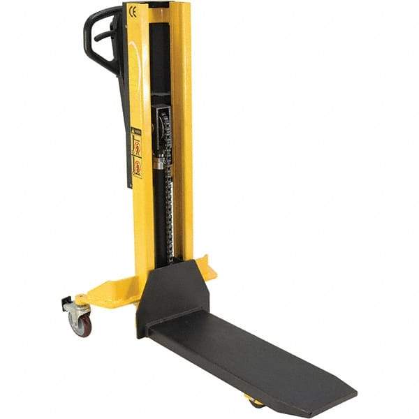 Vestil - 600 Lb Capacity, 39" Lift Height, Manually Operated Lift - USA Tool & Supply