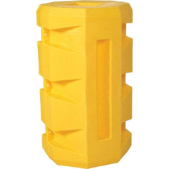 Vestil - 24" Wide x 24" Deep x 42" High, Polyethylene Column Protector - Fits 12" Columns, Yellow - USA Tool & Supply
