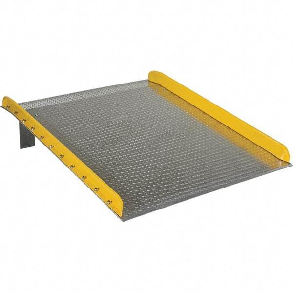 Vestil - Aluminum Dock Plate - 60" Long x 72" Wide x 12" High - USA Tool & Supply