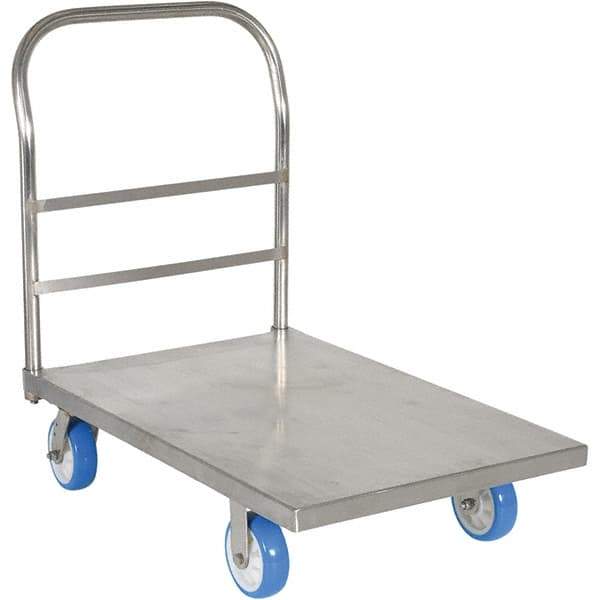 Vestil - 2,000 Lb Capacity Steel Platform Truck - 24" OAW - USA Tool & Supply