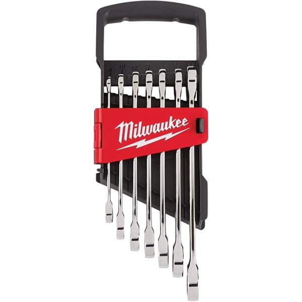 Milwaukee Tool - Wrench Sets Tool Type: Ratcheting Combination Wrench Set System of Measurement: Metric - USA Tool & Supply
