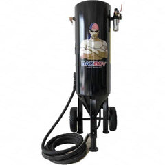 BadBoy Blasters - Portable Sandblasters Tank Height (Inch): 41 Overall Depth (Inch): 15 - USA Tool & Supply