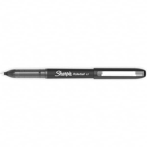 Sharpie - Pens & Pencils Type: Roller Ball Pen Color: Black - USA Tool & Supply