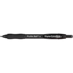 Paper Mate - Pens & Pencils Type: Retractable Ball Point Pen Color: Black - USA Tool & Supply