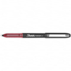 Sharpie - Pens & Pencils Type: Roller Ball Pen Color: Red - USA Tool & Supply