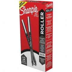 Sharpie - Pens & Pencils Type: Roller Ball Pen Color: Black - USA Tool & Supply