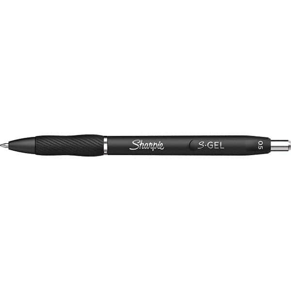 Sharpie - Pens & Pencils Type: Retractable Gel Color: Black - USA Tool & Supply