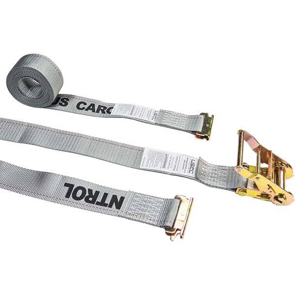 US Cargo Control - Slings & Tiedowns (Load-Rated) Type: Ratchet Tie Down Width (Inch): 2 - USA Tool & Supply