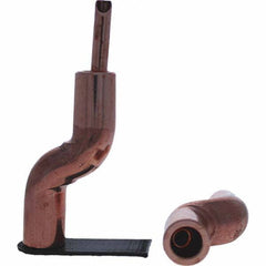 Tuffaloy - Spot Welder Tips For Use With: 5RW Electrode Holder Type: Bent Shank for 5RW Male Cap - USA Tool & Supply