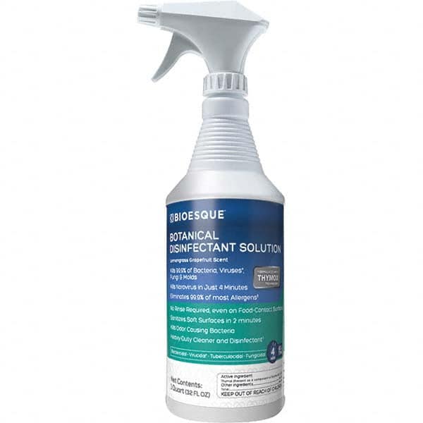 Bioesque Solutions - All-Purpose Cleaners & Degreasers Type: Disinfectant Container Type: Bottle - USA Tool & Supply