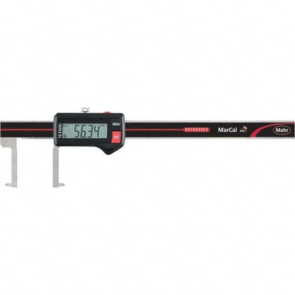 Mahr - 20 to 170mm Range, 0.01mm Resolution, IP67 Electronic Caliper - USA Tool & Supply