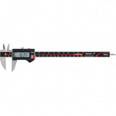 Mahr - 0 to 200mm Range, 0.01mm Resolution, IP67 Electronic Caliper - USA Tool & Supply