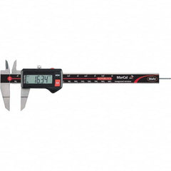 Mahr - 0 to 150mm Range, 0.01mm Resolution, IP67 Electronic Caliper - USA Tool & Supply