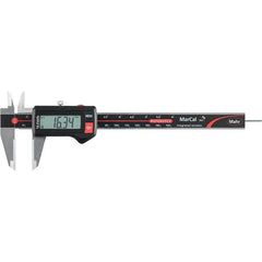 Mahr - 0 to 150mm Range, 0.01mm Resolution, IP67 Electronic Caliper - USA Tool & Supply