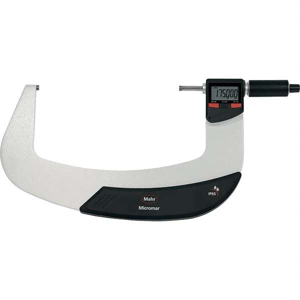 Mahr - Electronic Outside Micrometers Type: Standard Minimum Measurement (Decimal Inch): 7.0000 - USA Tool & Supply