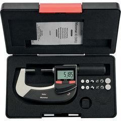 Mahr - Electronic Outside Micrometers Type: Standard Minimum Measurement (Decimal Inch): 0.0000 - USA Tool & Supply