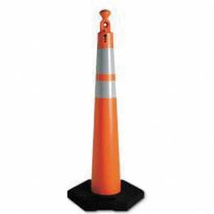 VizCon - Traffic Cones Type: Cone Color: Fluorescent Orange - USA Tool & Supply